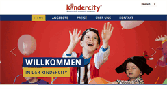 Desktop Screenshot of kindercity.ch